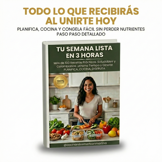 Tu Semana Lista en 3 Horas + (11 Bonus + 3 Regalos)