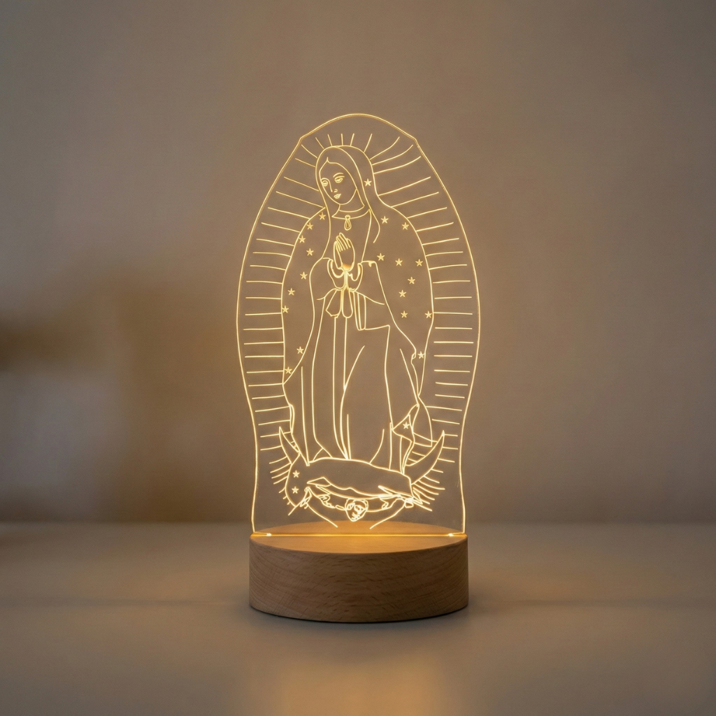 LAMPARA VIRGEN DE GUADALUPE