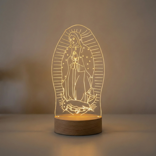 LAMPARA VIRGEN DE GUADALUPE